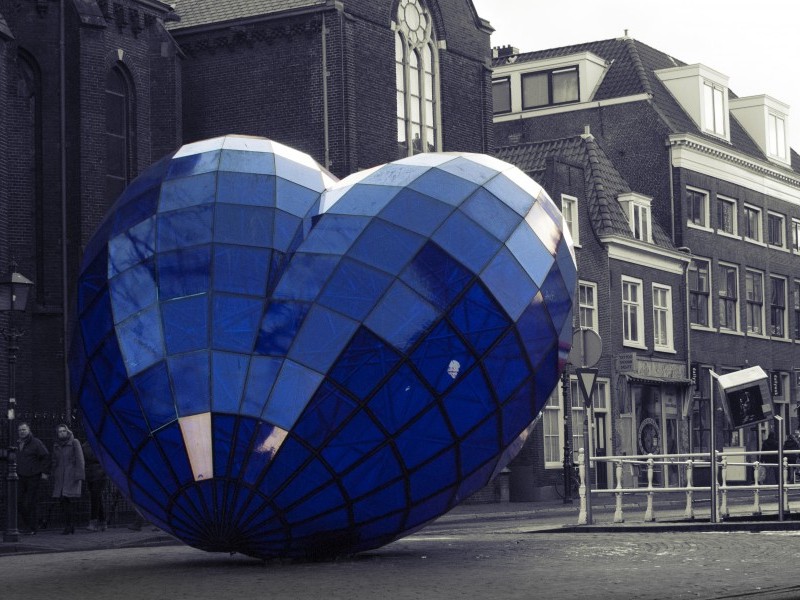 Blauwe hart van Delft - Marcel Smink
